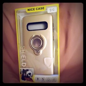 Samsung S10 Shield Case Rose Gold!!